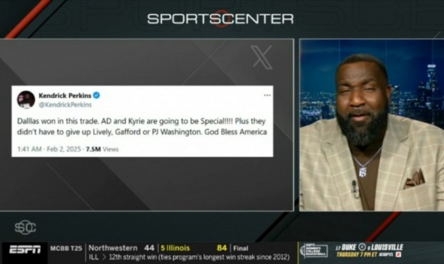 一年前认为东眉交易侠队赚了~帕金斯谈被打脸：我不可能每次都对